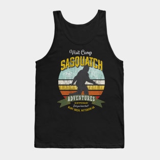 Visit Camp Sasquatch - Funny Big Foot TDesign Tank Top